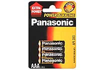 Panasonic Alkaline Batterier AAA | Støvsugerposen