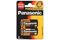 Panasonic Alkaline Batterier Type C | Støvsugerposen