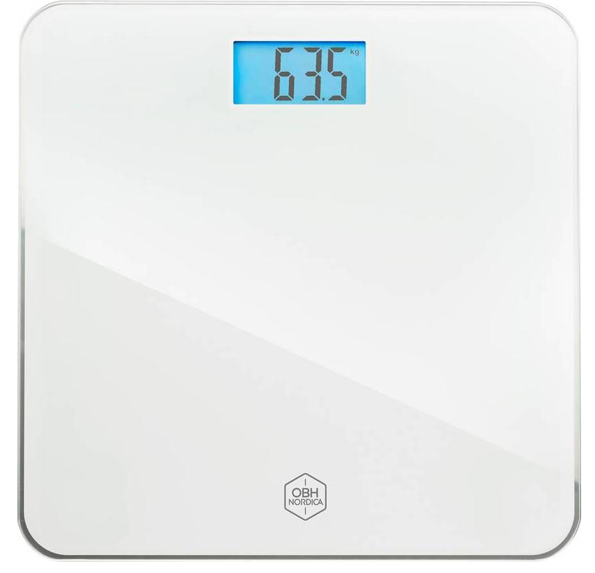 Badevægt Personal Scale Classic Light White. OBH EN1501N0 | Støvsugerposen