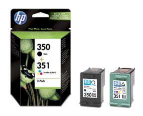 No350 / No351 ink cartridge sampack til HP | Støvsugerposen