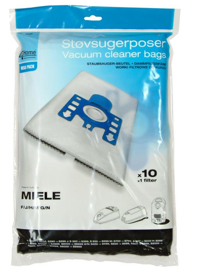 Miele støvsugerposer. FJM (microfiber) 10 stk. BV003. MP03 | Støvsugerposen