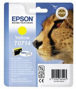 T0714 Yellow blækpatron 5.5 ml | Støvsugerposen