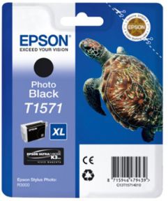 T1571 Photo Black blækpatron | Støvsugerposen
