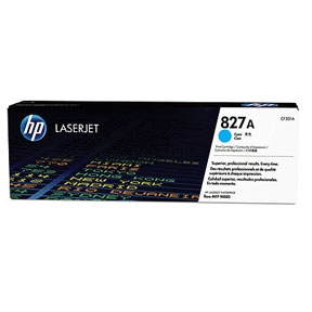 Color LaserJet 827A cyan toner | Støvsugerposen