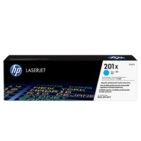 Color LaserJet 201X cyan toner | Støvsugerposen