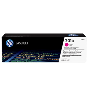 Color LaserJet 201X magenta toner | Støvsugerposen