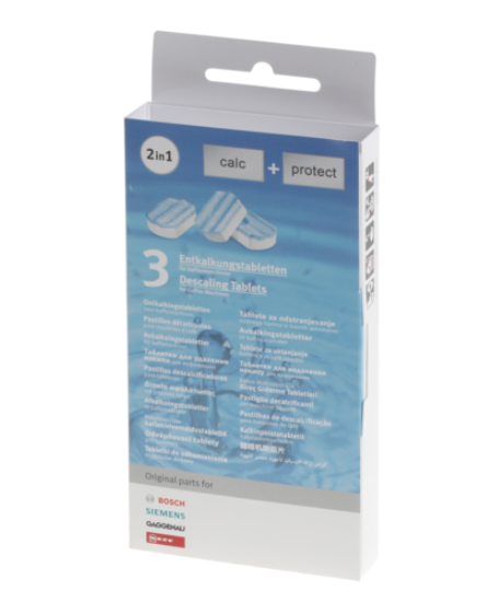Bosch AFKALKER. Bosch afkalker og beskytter. 00311819, 00311974. 3 x 36 gram | Støvsugerposen