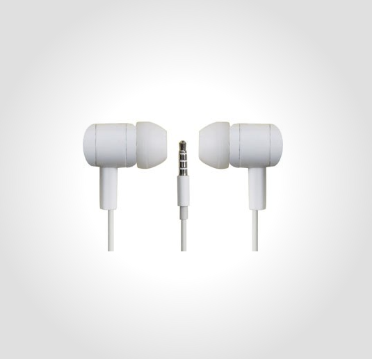 Speak'n Go In-Ear høretelefoner. Hvid | Støvsugerposen